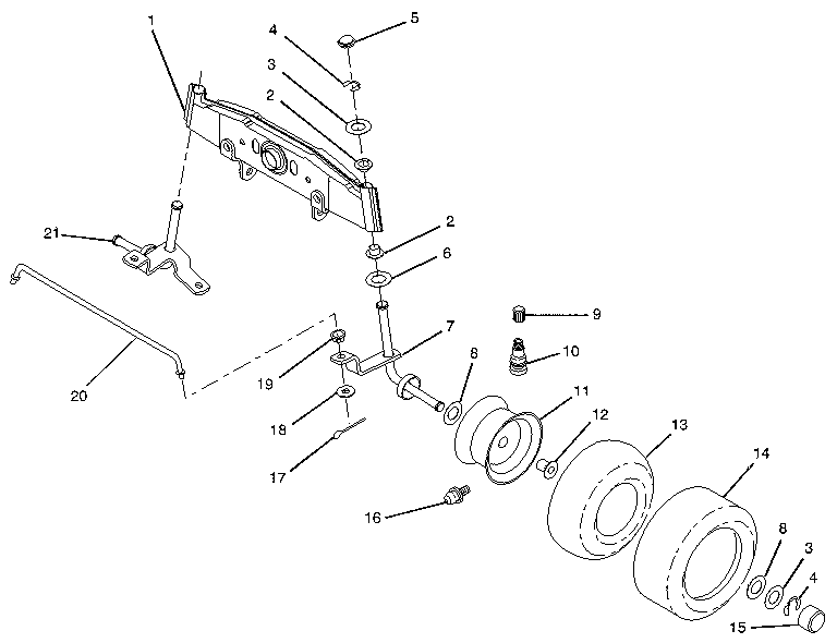 Front axle