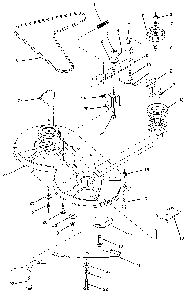 MOWER DECK