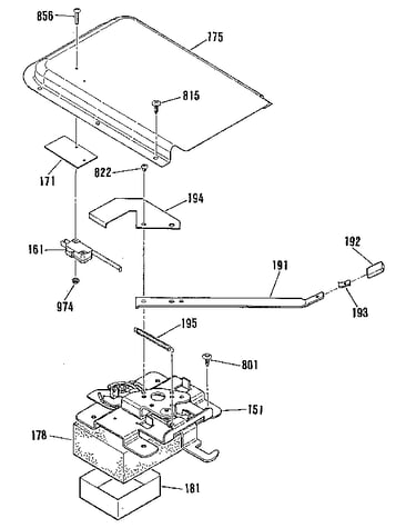 Door lock section