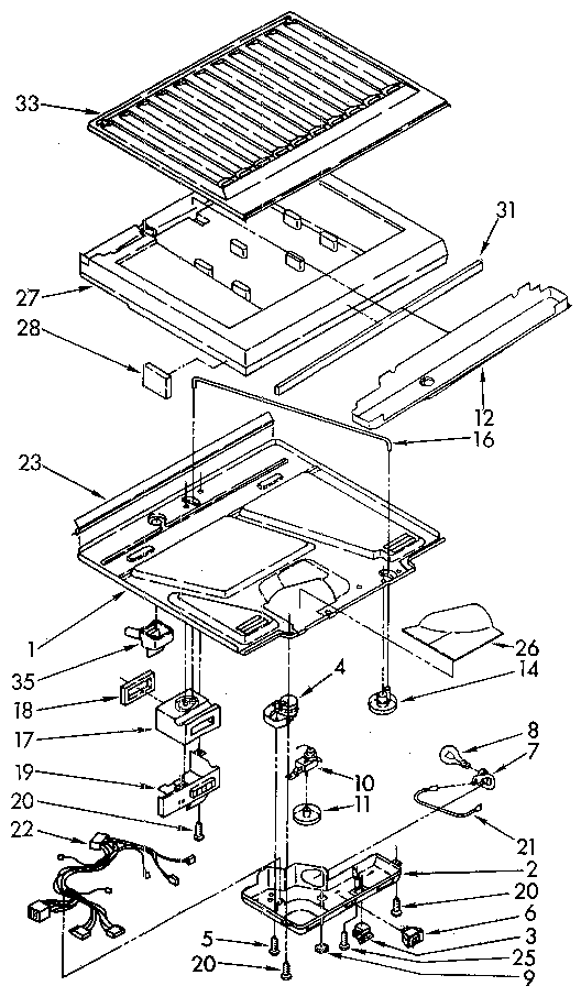 Compartment separator