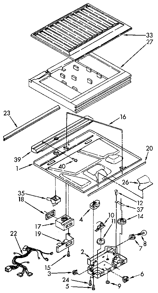 Compartment separator