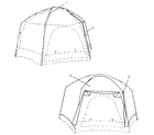Craftsman 718774490 family dome tent diagram
