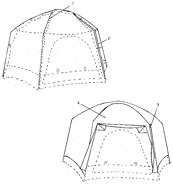 Family dome tent