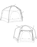 Family dome tent