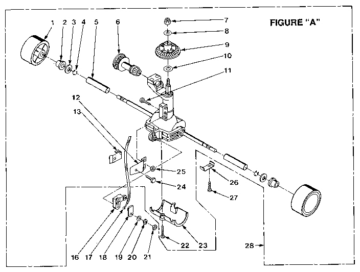 WHEEL AND AXEL ASSEMBLY