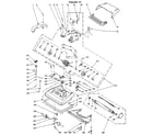 Kenmore 1753127580 nozzle and motor assembly diagram