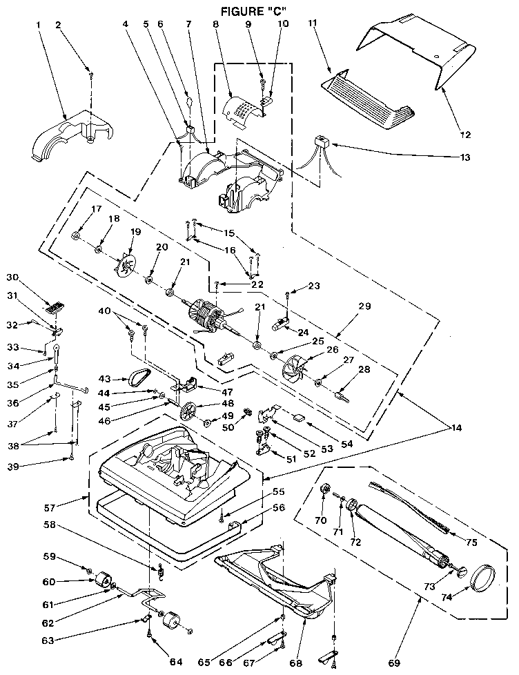 NOZZLE AND MOTOR ASSEMBLY