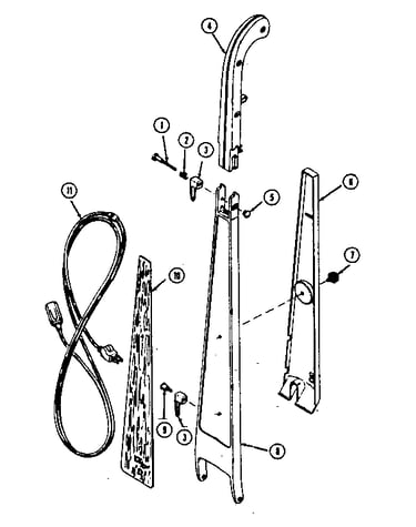Handle and cord