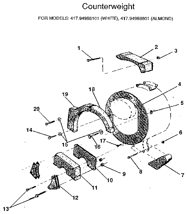 Counterweight system