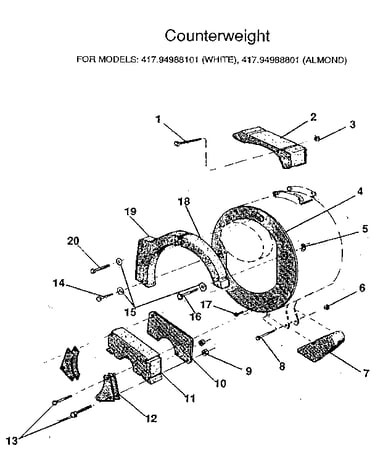 Counterweight system