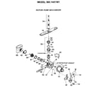 Kenmore 3631441191 pump and motor diagram