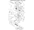 Kenmore 1758125280 nozzle and motor assembly diagram