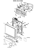 Escutcheon and door