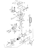 Electric fishing motor