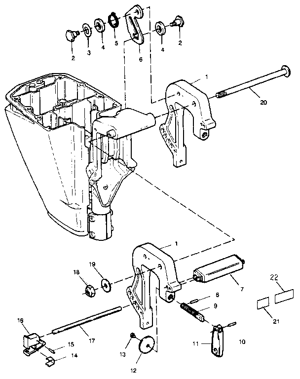 STERN BRACKETS