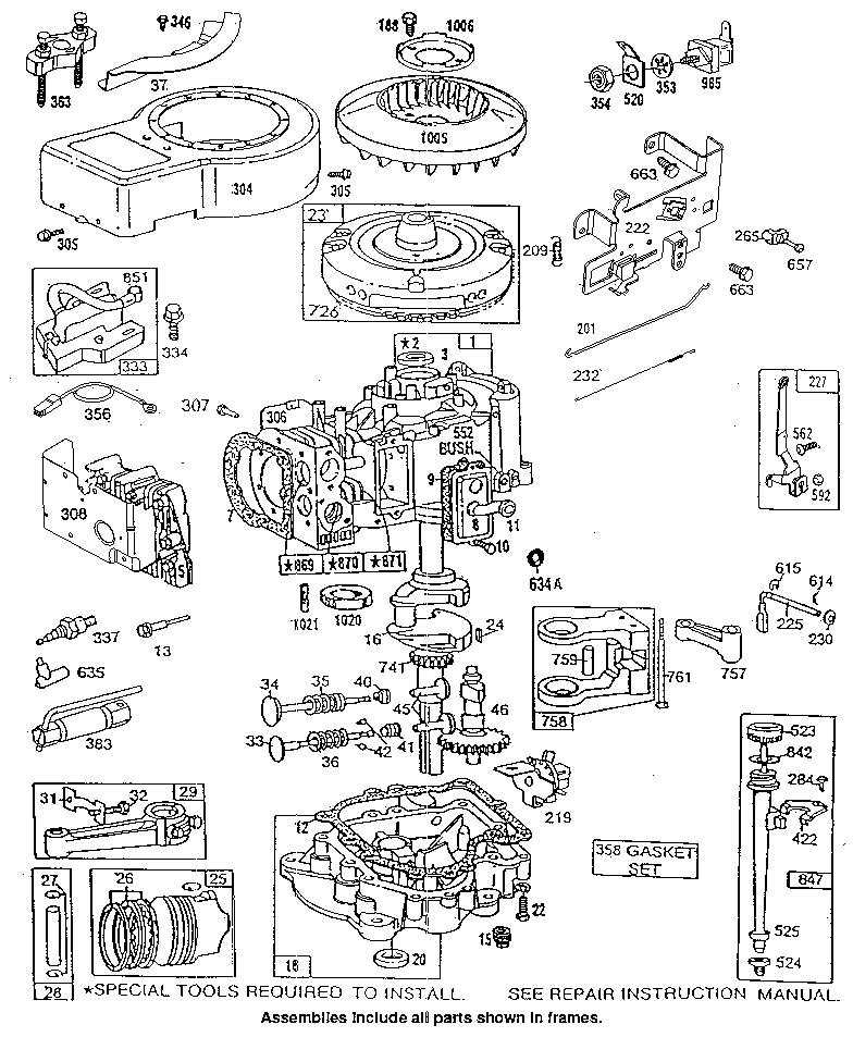 Replacement parts