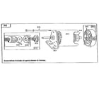 Briggs & Stratton 286707-0122-01 motor and drive assembly diagram