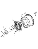 Blower wheel with screen
