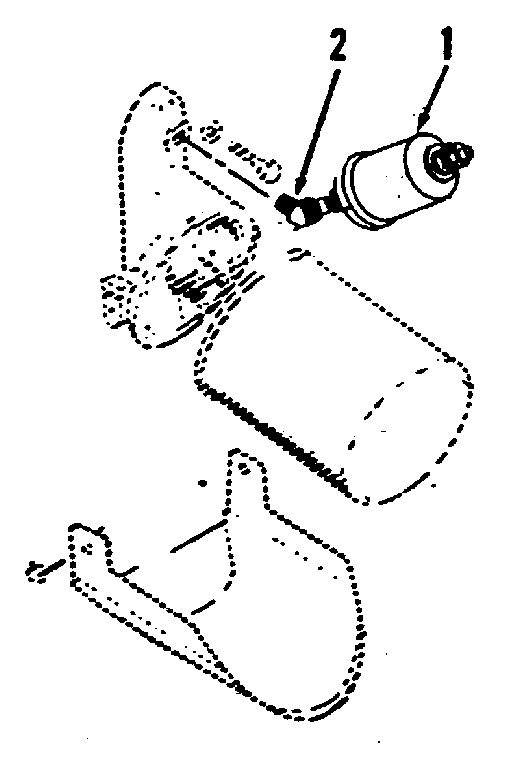 Oil pressure sender - 40 p.s.i.