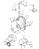 Gearcase, ignition control, alternator and regulator