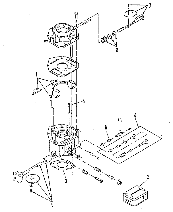 CARBURETOR COMPONENTS