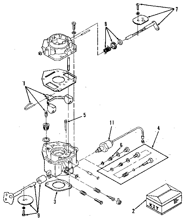 CARBURETOR COMPONENTS