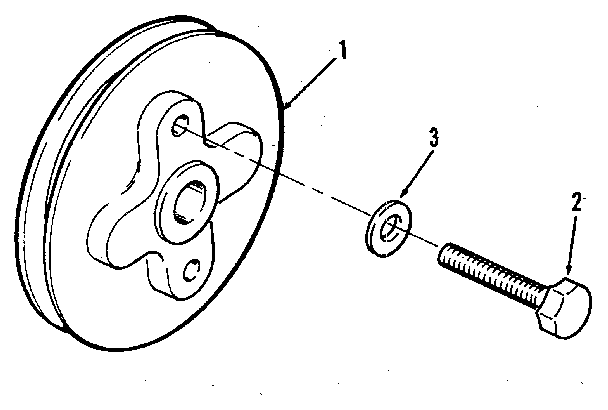 PULLEY (SINGLE GROOVE)