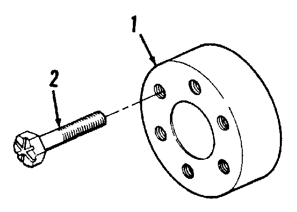 Drive plate hub