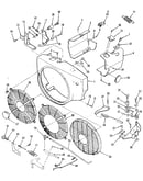 Blower housing and governor