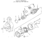 Craftsman 73911054C starter components (191-1808-04 & 191-1808-05) diagram