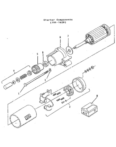 Starter components (191-1828)