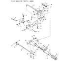Craftsman 225581504 tiller handle and throttle linkage diagram