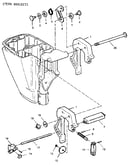 Stern brackets