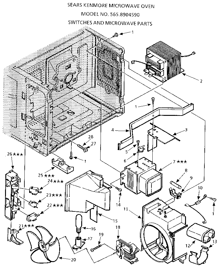 Switches and microwave