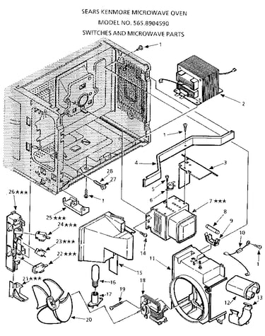 Switches and microwave