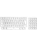 Keyboard reference chart