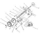 Smith Corona PWP3100 (5CEF) element drive diagram