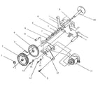 Smith Corona PWP355 element drive diagram