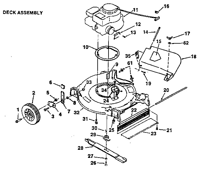 Deck assembly