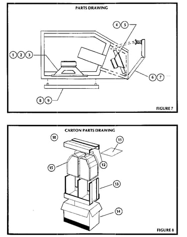 Parts and carton parts drawings