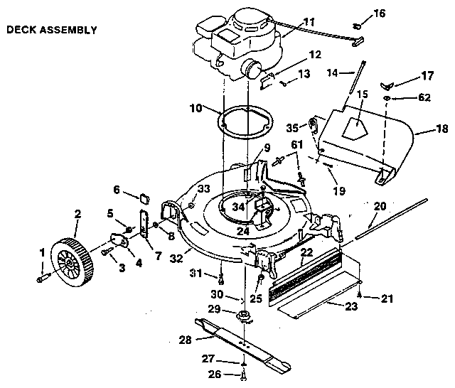 Deck assembly