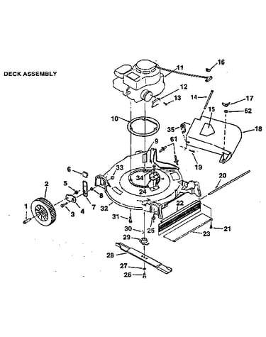 Deck assembly