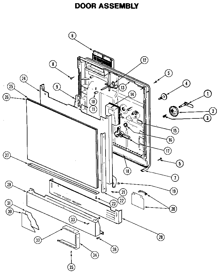 Door assembly