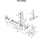 Jenn-Air DU466W pump assembly diagram