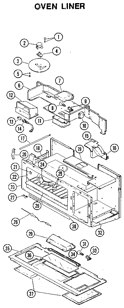 Oven liner