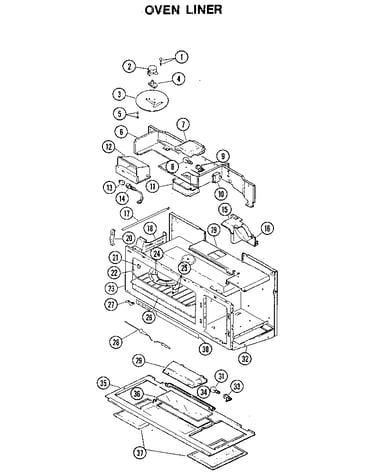 Oven liner
