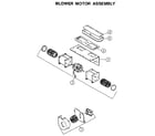 Jenn-Air M426 blower motor assembly diagram