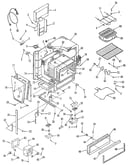 Oven body section