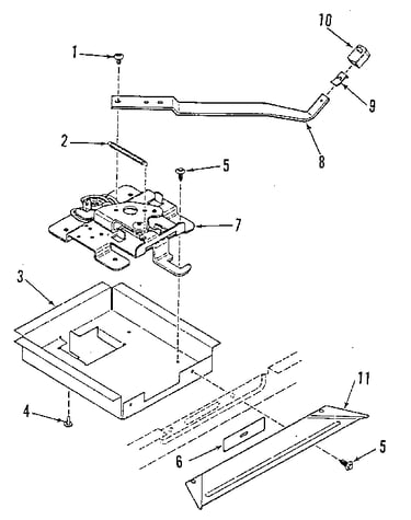 Door lock section