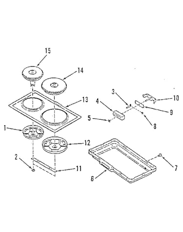 Opt elec hob element mod kit 49481c0/49488c0/49480c0